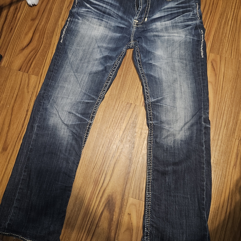 Big Star Dark Wash Pioneer Bootcut Jeans